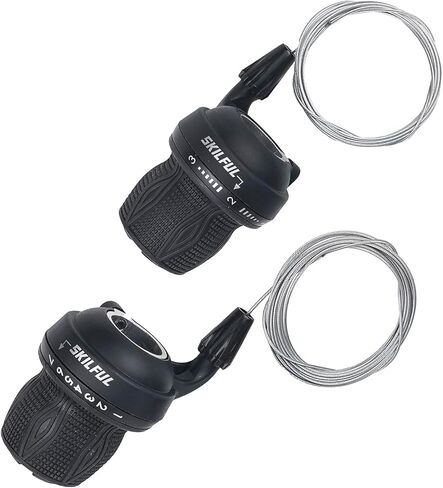 Bicycle Revoshift Right SL-RS35-6R/7R 6 7 Speed SLRS35-LN 3 Speed Left Shift Lever Bicycle Twist Grip Gear for MTB Mountain Bike in Kuwait