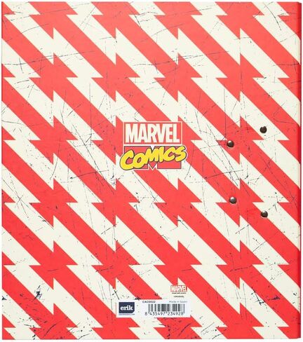 Grupo Erik Lever Arch File - Marvel Captain America | منظم الملفات 11 × 12.6 بوصة - 28 × 32 سم المجلدات للأعمال الورقية A4 ، رنين Binder A4 | هدايا Marvel ، Marvel Stationery in Saudi Arabia