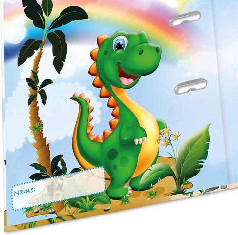 HERMA Lever Arch File Kindergarten with Dinos Motif, A4, 70 mm Spine, with Inner Print, 1 Folder in Saudi Arabia