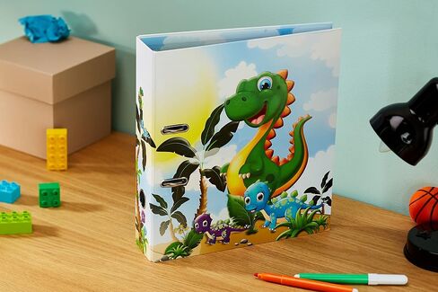 HERMA Lever Arch File Kindergarten with Dinos Motif, A4, 70 mm Spine, with Inner Print, 1 Folder in Saudi Arabia