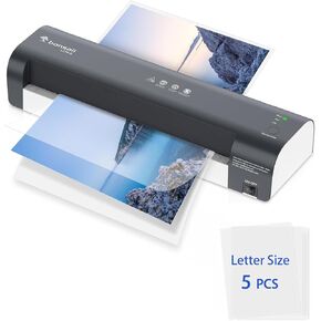 Bonsaii 13-Inch Laminator, Equipped with Anti-Jam Tech, Handles 11x17-Inch Sheets, Ideal for Home, Office, and Classroom, DIY Laminating, Plastic Encapsulation