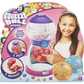The Squeeze Ball Creator Creative Reusable Squeeze Ball Maker for Boys and Girls - Mix Fill and Squeeze Reusable Stress Ball Playset with Accessories