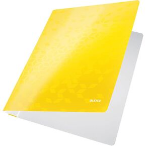 Leitz A4 Laminated Card Report Files, Pack of 10, 250 Sheet Capacity, White, Wow Range, 30010095