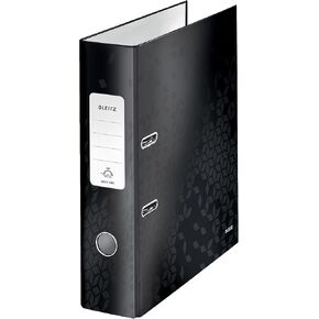 Leitz A4 Lever Arch File, Yellow, 80 mm Spine Width, Wow Range, 10050016