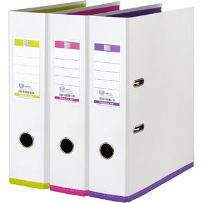 Oxford myColour A4 Folder 2 Tone Pack of 3
