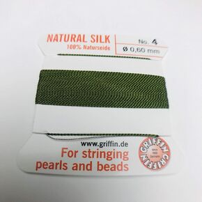 Silk Olive Green Size 4