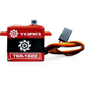 Torq TSR-1822 Core Motor Servo for RC Car - High Torque, Mini Coreless Motor, Precision Control, Durable Construction, Versatile Compatibility, Ideal for Competitive and Enthusiast Use