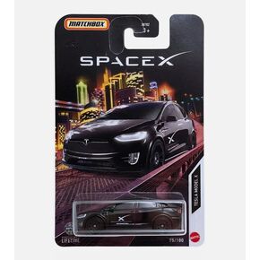 Matchbox Tesla Model X SpaceX Crew Transport Vehicle, 1:64 Scale, Die-Cast