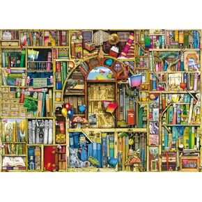 Ravensburger The Bizarre Bookshop 2 1000 Piece Jigsaw Puzzle for Adults - 12000300 - Handcrafted Tooling, Made in Germany, Every Piece Fits Together Perfectly