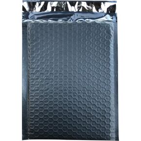 #0 Poly 6x10 Bubble Mailers Envelopes Bags Dvd Cd Bag (Black 250 Count)