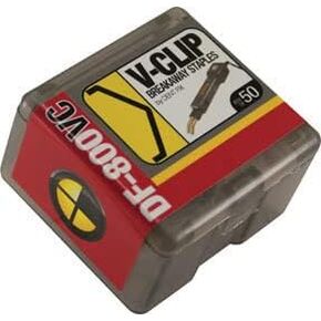 Dent Fix DF-800VC Hot Stapler (Replacement Staples V Clip), 50 Pack