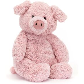Jellycat Barnabus Pig Stuffed Animal, Huge 16.5 inches - Farmyard Plush Toy - Classic Children's Gift