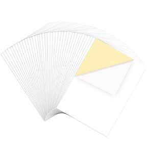 CYFUN DESIGN 50Sheets Masking Sheets for Crafting,Repositionable Low-Tack Adhesive Sheets,Stamps Die Cuts Paper Masks, Repositionable Low-Tack Adhesive Sheets 5.83x8.27inch for DIY Arts Craft