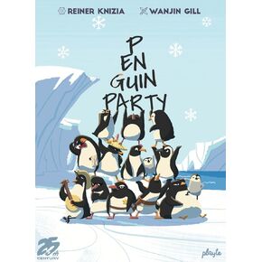 Penguin Party, Cute & Fun Card Game for 2 to 6 Players, by Reiner Knizia - 25th Century Games