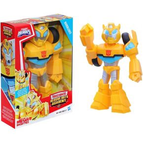 Transformers Playskool Heroes Rescue Bots Academy Mega Mighties Bumblebee Collectible 10" Robot Action Figure, Toys for Kids Ages 3 & Up (Amazon Exclusive)