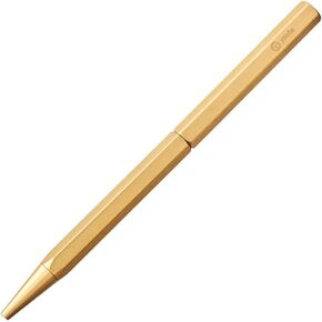 Classic Luxury Revolve Ballpoint Pen,Gilded Nib,Gorgeous Finish,Trustworthy Gift for Men&Women-Elegant, Reliable,Nice Pen for Writing-brass