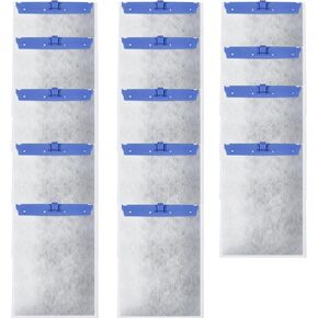 14 Pack Large Filter Cartridges ，Cartridges Aquariums，Large Replacement Filter Cartridges for Aquariums Compatible with Tetra Whisper Filters 20i,40i/IQ20,30,45,60/PF20,30,40,60