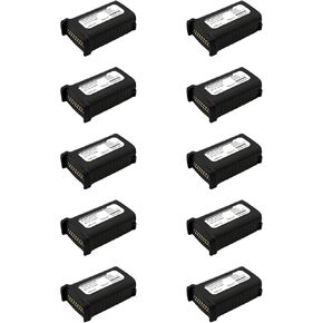 10-Pack 3400mAh Replacement Battery for Symbol MC9000 MC9010 MC9050 MC9060 MC909 MC9090 MC9097 MC9190 Series Mobile Computer, fits Part Number BRTY-MC90SAB00-01 BTRY-MC90GKAB0E-10
