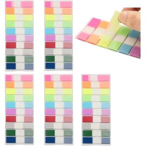 1000 Pcs Transparent Sticky Notes, Page Markers, Book Tabs, Label Stickers, Pop Up Index Flags