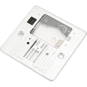 Sewing Needle Plate with Cover Plate, Steel Precise Position Straight Stitch Needle Plate for Singer 4411 4423 4432 4452 44S Series Sewing Machines