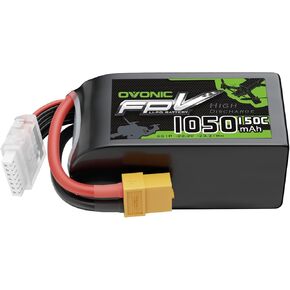 OVONIC 22.2V 150C 1050mAh 6S XT60 Plug Connector
