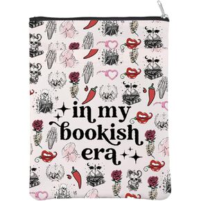 Book Lovers Book Sleeve Spicy Reader Gift Smut Book Club Gift Literature Gift Romance Gift in My Bookish Era Book Cover for Bookworm (InMyBookishEraBS)