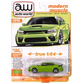 Auto World 64452 Modern Muscle 1:64 2023 Dodge Charger Series A Sublime