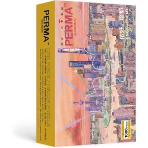 PERMA Jigsaw Puzzle 1000 Pieces – Hello The Magic City Shanghai Puzzle for Adults, 27.56" x 19.69", Travel-Inspired Cityscape Puzzle, Premium Dutch Chipboard, Giftable Wall Art
