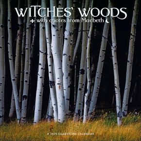 Witches Woods with Quotes from Macbeth 2025 Wall Calendar