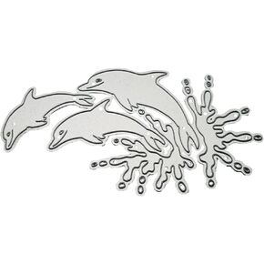 Dolphin Metal Die Cuts, Cutting Dies for Card Making Clearance, Embossing Dies for Scrapbooking, DIY Album Paper Cards Decoration