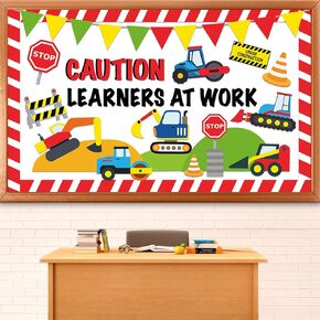Composition Bulletin Board Welcome Back to School Classroom Decorations Colorful Notebook Pencil Paper Cutouts for Bulletin Boards Black White Preschool Elementary Classroom Wall Door Chalkboard Decor