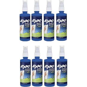 Dry Erase Surface Cleaner, 8oz Spray Bottle [Pack of 8]
