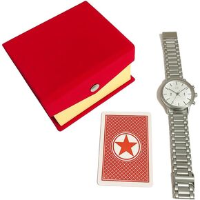 MilesMagic Magician’s Card to Watch Magic Trick | Visually Transform Playing Cards into Wrist Watch | Real Illusion Street or Stage Mentalism Close-Up Gimmick