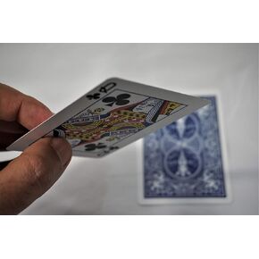 Bicycle Shim Cards Pair - Shimmed Bicycle Cards - 2 Cards - Close Up Card Magic