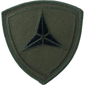 Officially Licensed United States Marine Corps USMC, 3rd Division Patch, with Iron-On Adhesive (Full Color)