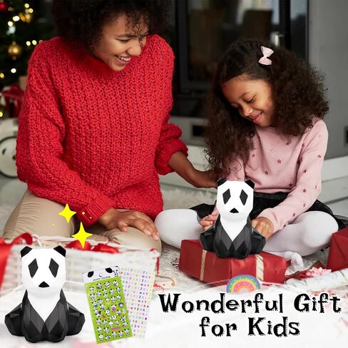 Small Panda Piggy Bank, Creative Money Coin Bank, Saving Box Birthday Gift for Kids Boys Girls in Saudi Arabia