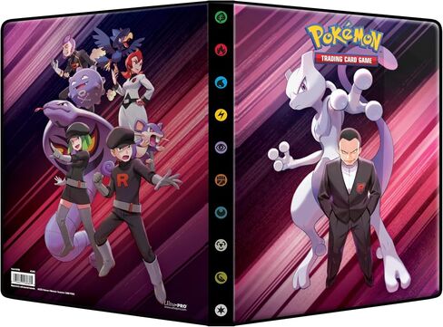 Ultra PRO - Scarlet & Violet: Destined Rivals 4-Pocket Portfolio for Pokémon | Card Portfolio Album that Holds 80+ Cards & Oversized Card Storage, Trading Card Display & Protection in Saudi Arabia