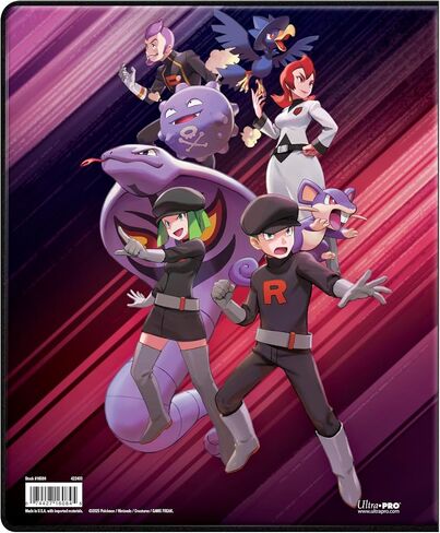 Ultra PRO - Scarlet & Violet: Destined Rivals 4-Pocket Portfolio for Pokémon | Card Portfolio Album that Holds 80+ Cards & Oversized Card Storage, Trading Card Display & Protection in Saudi Arabia