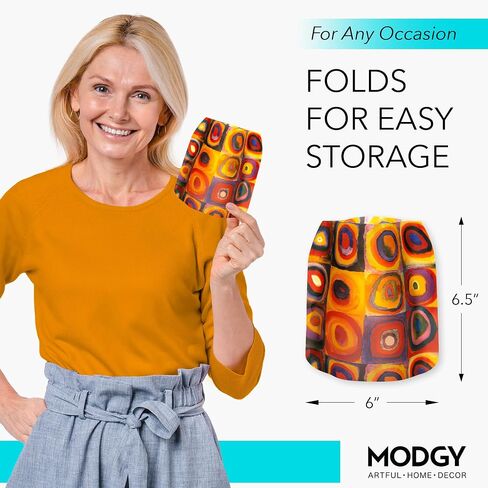 حامل شموع فوانيس مضيئة من MODGY ديكور داخلي وخارجي، فوانيس لتزيين قطعة مركزية لحفلات الزفاف خارج الفناء 4 عبوات، مع شموع LED عائمة عديمة اللهب من Klimt Young Maidens in Kuwait