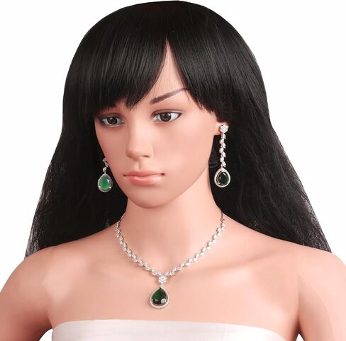 Touchstone NEW Indian Bollywood Fashion Trends Handcrafted Magical Workmanship Studded Diamond Look Cubic Zirconia CZs Designer Jewelry Necklace Set In Rose Gold Plating For Women. in Saudi Arabia
