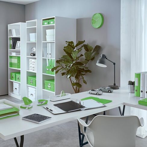 Leitz A4 Laminated Card Report Files, Pack of 10, 250 Sheet Capacity, White, Wow Range, 30010095 in Saudi Arabia