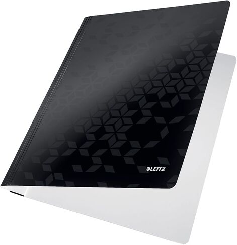 Leitz A4 Laminated Card Report Files, Pack of 10, 250 Sheet Capacity, White, Wow Range, 30010095 in Saudi Arabia
