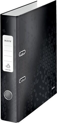 ملف Leitz A4 Lever Arch ، Black ، عرض العمود الفقري 50 مم ، Wow Range ، 10060095 in Kuwait