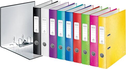 ملف Leitz A4 Lever Arch ، Black ، عرض العمود الفقري 50 مم ، Wow Range ، 10060095 in Kuwait