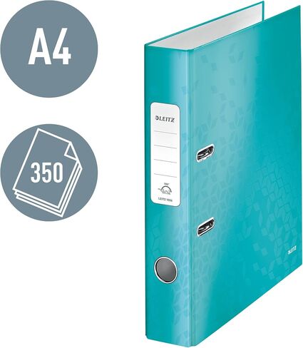 ملف Leitz A4 Lever Arch ، Black ، عرض العمود الفقري 50 مم ، Wow Range ، 10060095 in Kuwait