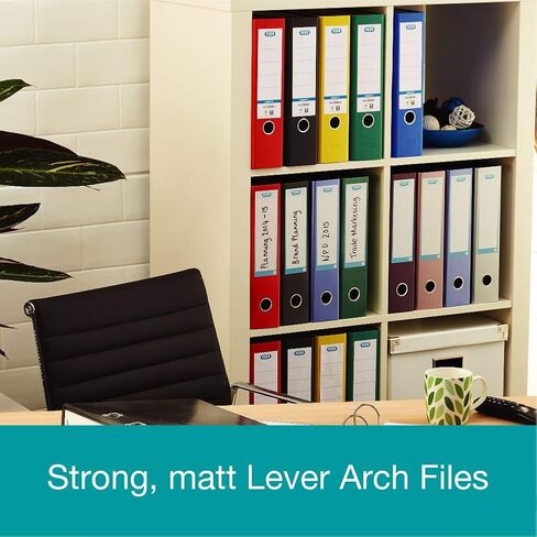 A4 Lever Arch Files, Red/Black/Blue, 6 Folders in Saudi Arabia