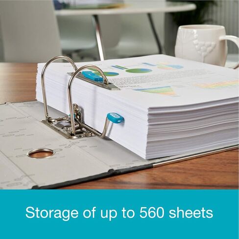 A4 Lever Arch Files, Red/Black/Blue, 6 Folders in Saudi Arabia