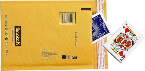 Scotch Bubble Mailer, 9.5 in x 13.5 in, Size #4, Kraft, 1/Pack (7974-25-CS) in Saudi Arabia