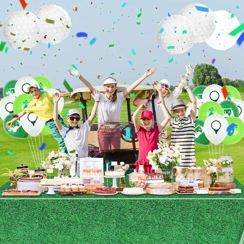 2 Pack Green Grass Tablecloths, 87x51'' Grass Pattern Plastic Disposable Table Cover Football Field Soccer Field Table Cloth for Sports Theme Parties Supplies Golf Soccer Football Event Decorations in Saudi Arabia