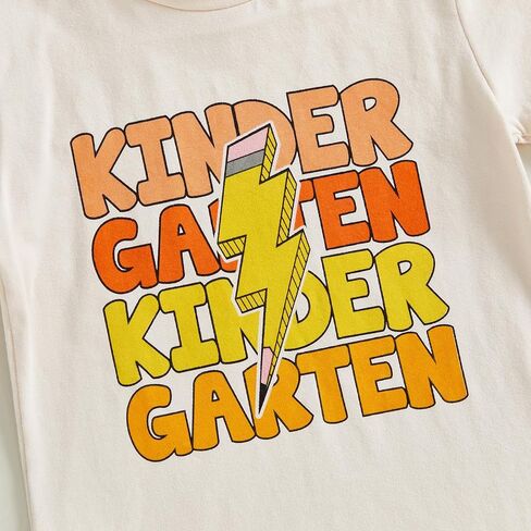 Toddler Boy Girl Summer Clothes First Day of School Shirt in My Pre school Era Shirt Toddler Kindergarten Shirts in Kuwait